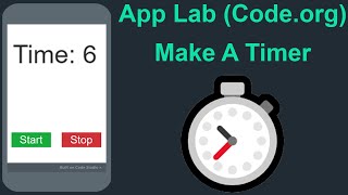 App Lab (Code.org) Game and App ⏲️ Timer ⏲️ screenshot 3