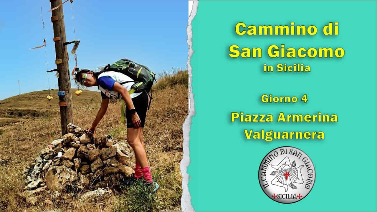 Cammino San Giacomo ( Sicilia ) Giugno 2024 - Tappa 3 : Piazza Armerina Valguarnera Caropepe