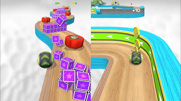 Going Balls super Speed Run Gameplay New Update Level 4894_ MG Coin official playing Going Balls 