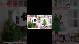 WISHTIME Seasonal Garden Flags Double Sided Yard Flag Christmas Garden Flag for Outside #gardenflag