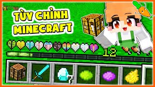 Minecraft Nhưng Có Thể Tùy Chỉnh Bàn Chế Tạo