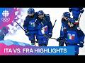 Italy Vs France Women S Olympic Hockey Preliminary Game Highlights At Milano Cortina 2026