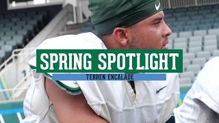 Tulane Football 2018 Spring Spotlight Terren Encalade