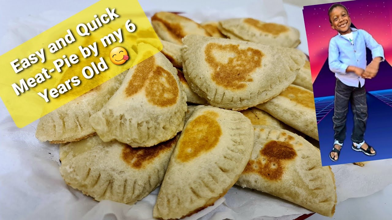 6 YEARS OLD makes Meat-Pie in 10 MINUTES | Saladmaster Meat-Pie | Simple, Quick & Tasty Meat-Pie 😋