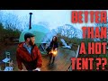 Camping in high winds  geodesic dome  is this better than a hot tent