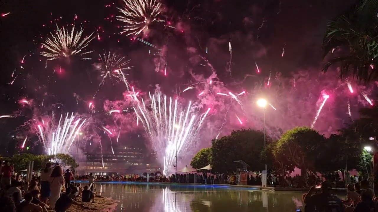 Brisbane's New Year's Eve Fireworks 2024