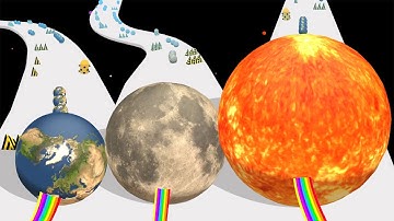 Planet Run 3D - Reach GALAXY (Gameplay Walkthrough)