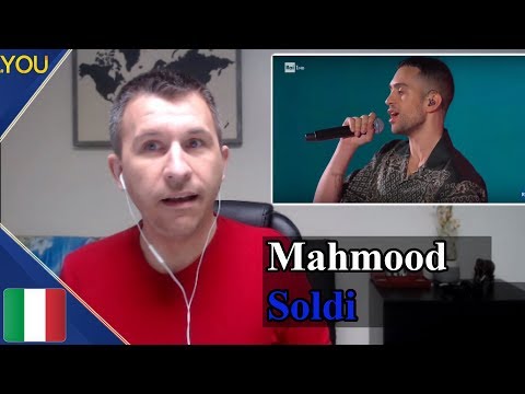 Mahmood  - "Soldi" | REACTION (Eurovision Italy 2019)