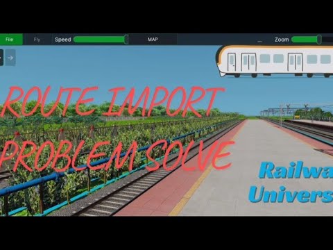 Railway Universe Route Import Problem Solve ...Railway Universe Secret TRicks#Railway Universe