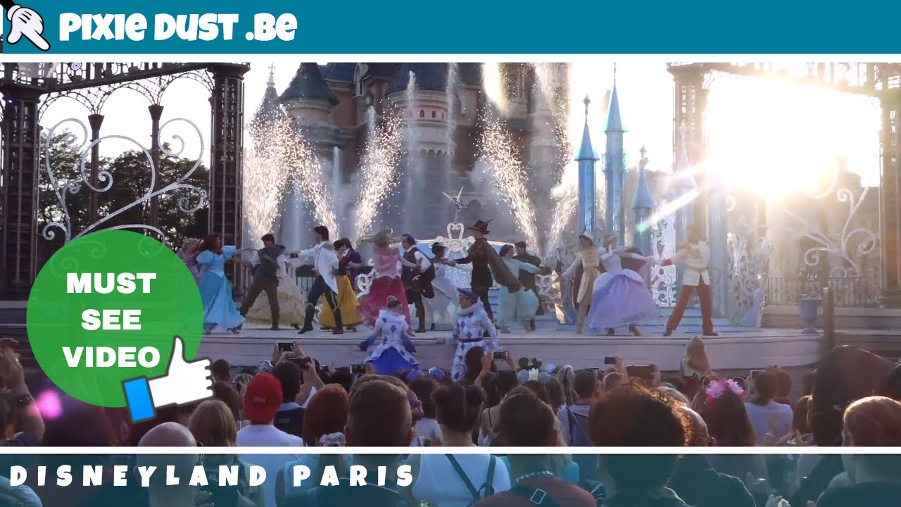 💎The very last performance of the Starlit Princess Waltz at Disneyland Paris 2018