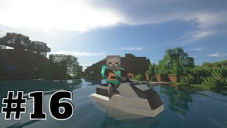 Minecraft Modlu Survival türkçe oynanış/bölüm #16 S4 ( Jet Ski )