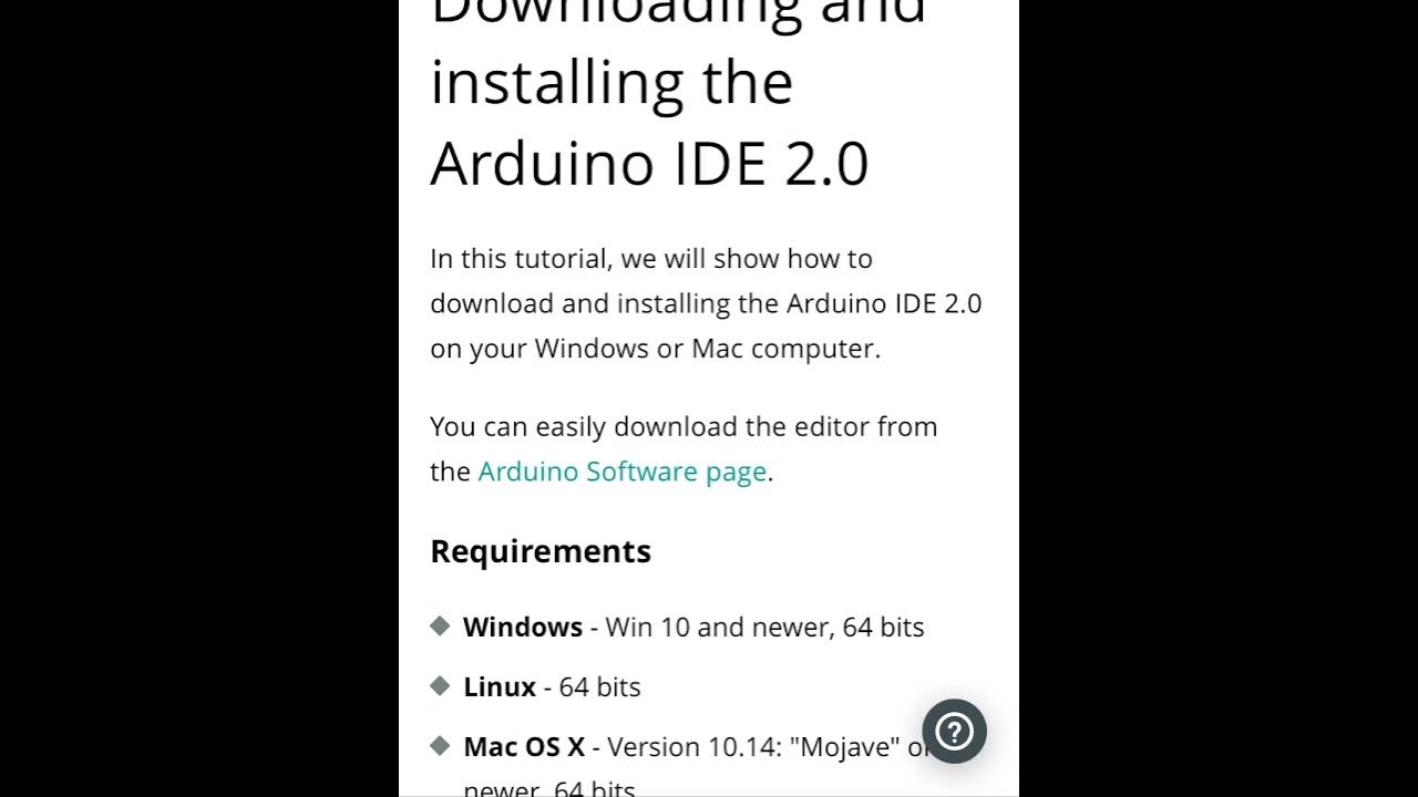 How to Downloading and installing the Arduino IDE 2.0 - YouTube