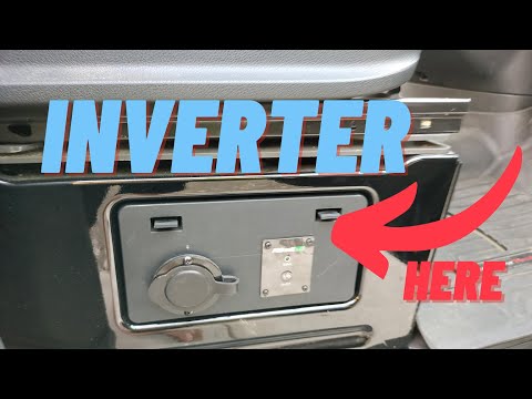 Van Life Inverter Installation▶️ Sprinter Inverter Setup Under Seat