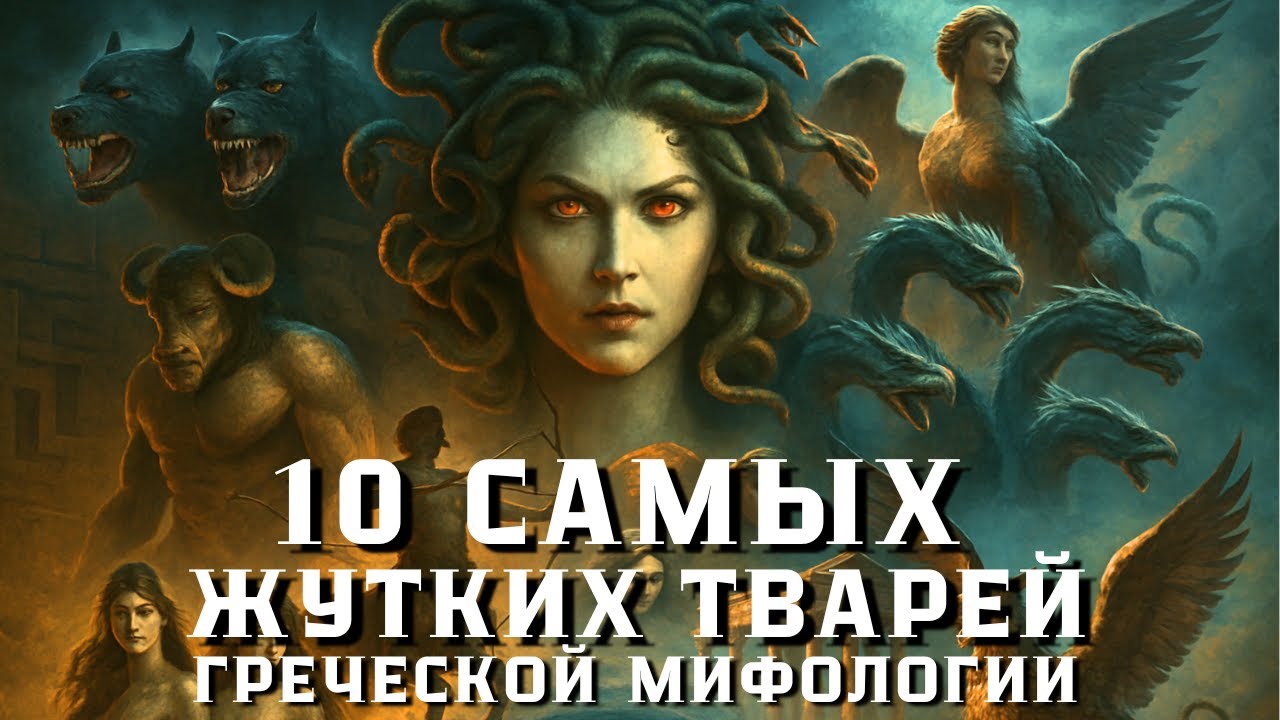 ЛЕГЕНДАРНЫЕ ТВАРИ: 10 Мифических существ, терроризировавших Древнюю Грецию