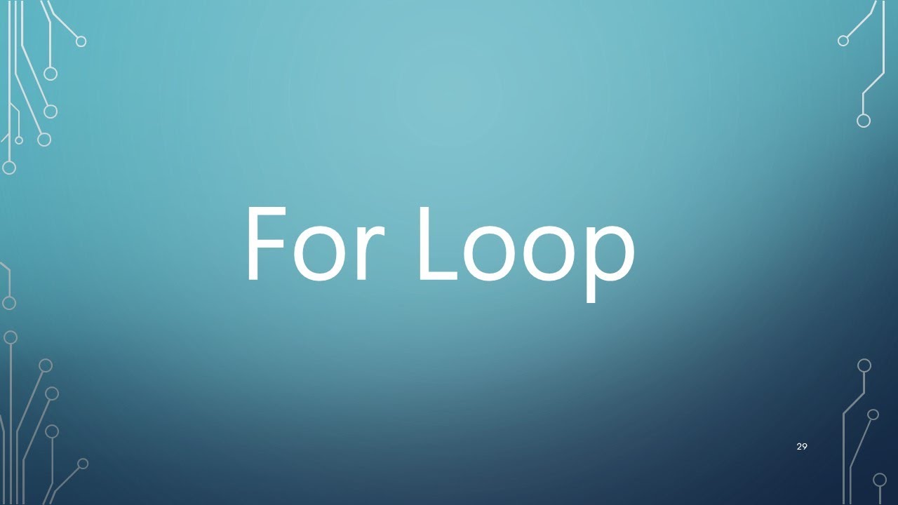18- For Loop in Python (Arabic) - YouTube