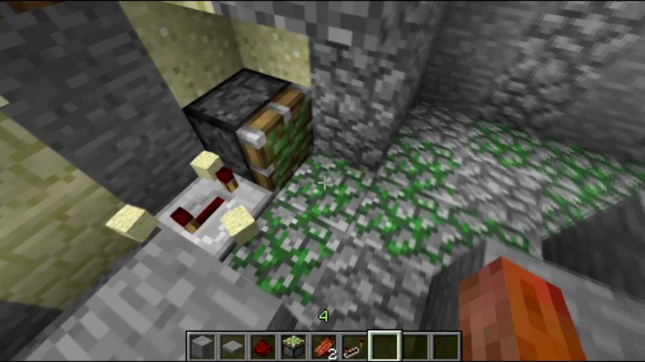 Minecraft Invisible Trap/Trigger Design 5 Tutorial YouTube