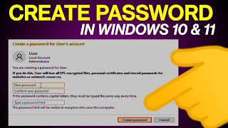 How to Create or Set Password in Windows 10? | SOFTECHIA. #tech #windows