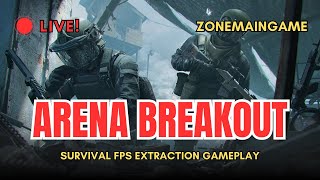🔴 LIVE! Terjun ke Arena Breakout 💥 | Gameplay Indonesia | ZONE MAIN GAME