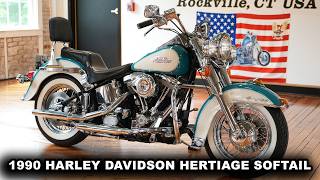 1990 HARLEY DAVIDSON HERITAGE SOFTAIL CLASSIC IN SHOWROOM CONDITION
