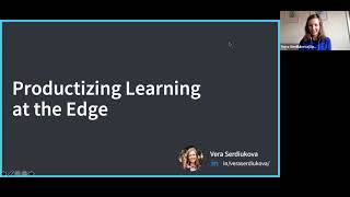 Productizing Machine Learning at the Edge