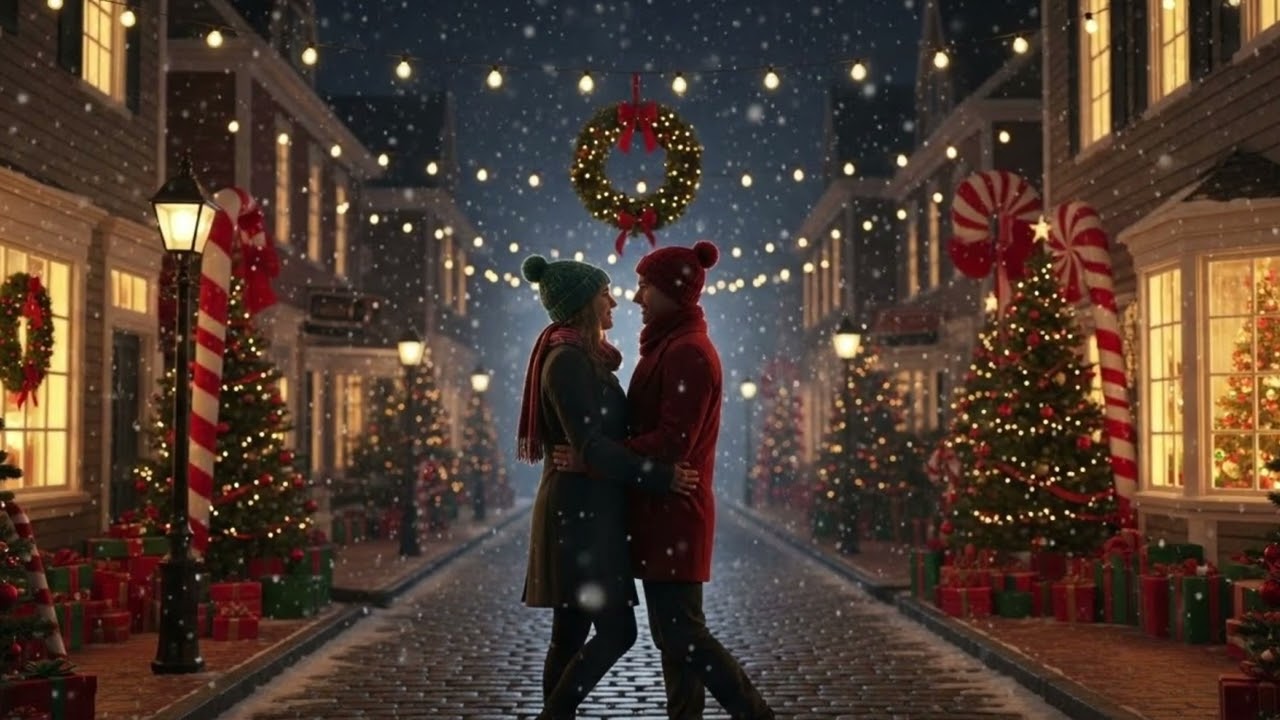 Under the Christmas Lights (Official Lyric Video) - New Christmas Song 2025