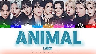 JO1 - ANIMAL [Lyrics]