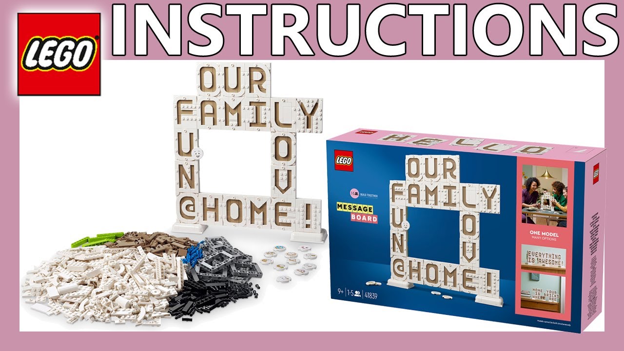 LEGO instructions | Message Board | 41839 | LEGO 2024