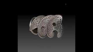 3D Printed Helicoid Vase - Math Art By Dizingof