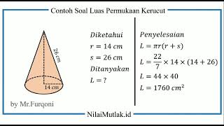 Rumus-rumus Bangun Ruang sisi Lengkung Kelas 9B