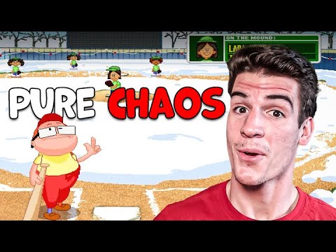 Backyard Baseball Christmas Edition Is Pure Chaos!