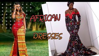 MODÈLES DES ROBES CHIC EN PAGNE AFRICAINE  [ AFRICAN DRESSES ] MODÈLES PAGNE POUR FEMMES