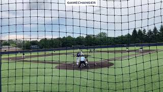 #​CarsonB turning on the jets! Back-to-back triples #bondbaseball #triple #batting