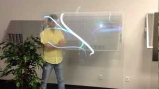 Rear Projection Glass Screen:U - CLEAR Glass