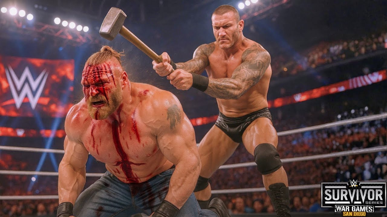 Безумная битва: Рэнди Ортон против Брока Леснара