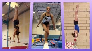 A new mom with an AMANAR! Shilese Jones working on UPGRADES, Skye Blakely sticks the landing
