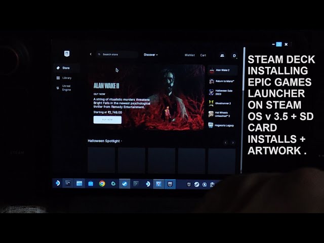 Installing the Epic Games Store on the Steam Deck - Pi My Life Up