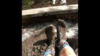 muddy socks