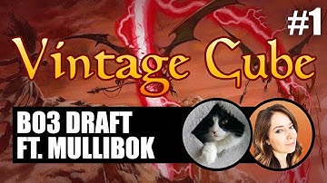 Best Chain Lightning EVER - Vintage Cube #1 ft. Mullibok | MTGO 2021