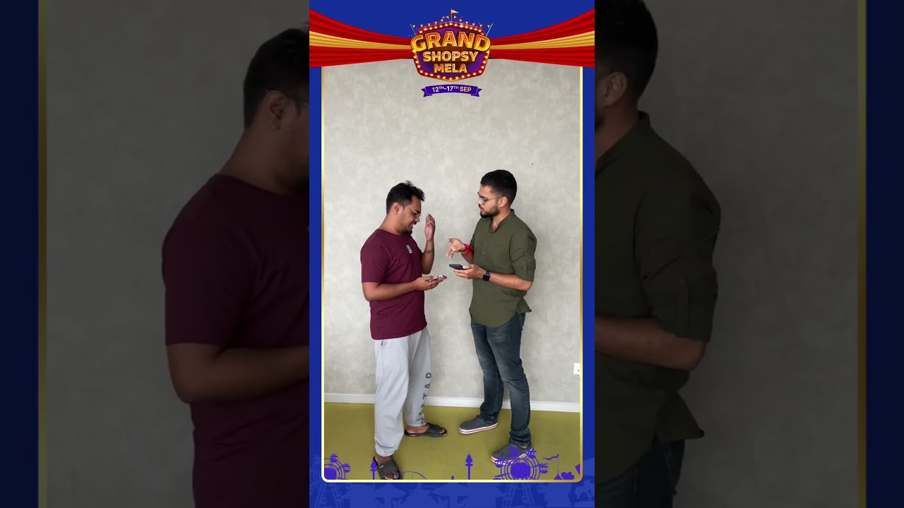 Show them how it's done 😎🔥 Get more sale-ready than ever!!! 🤩📢📣 Grand Shopsy Mela is almost here!!!🎉