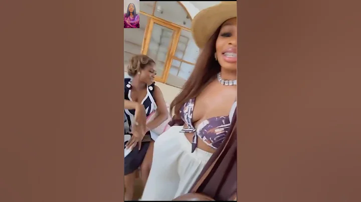 Priscilla Ojo & her sister in law Fatma having beautiful moments. They look amazing  together