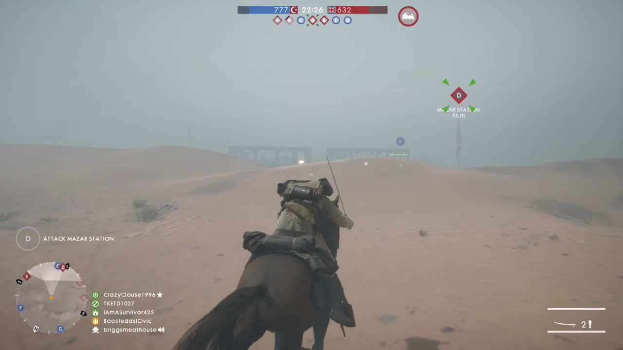 Battlefield 1 epic horse roadkill