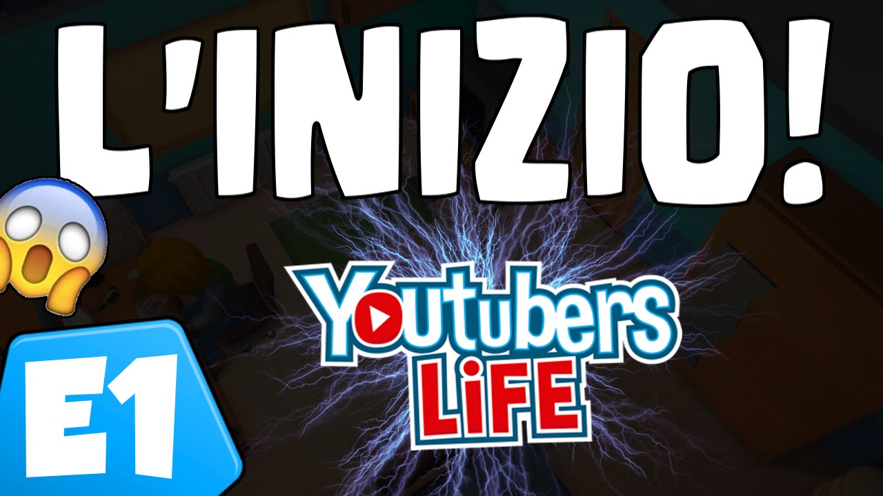 INIZIA LA NOSTRA AVVENTURA! - YouTubers Life EP.1 gaming logo