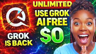 Grok AI is Back and It’s 100% FREE ($0 Method) Full Tutorial for Beginners