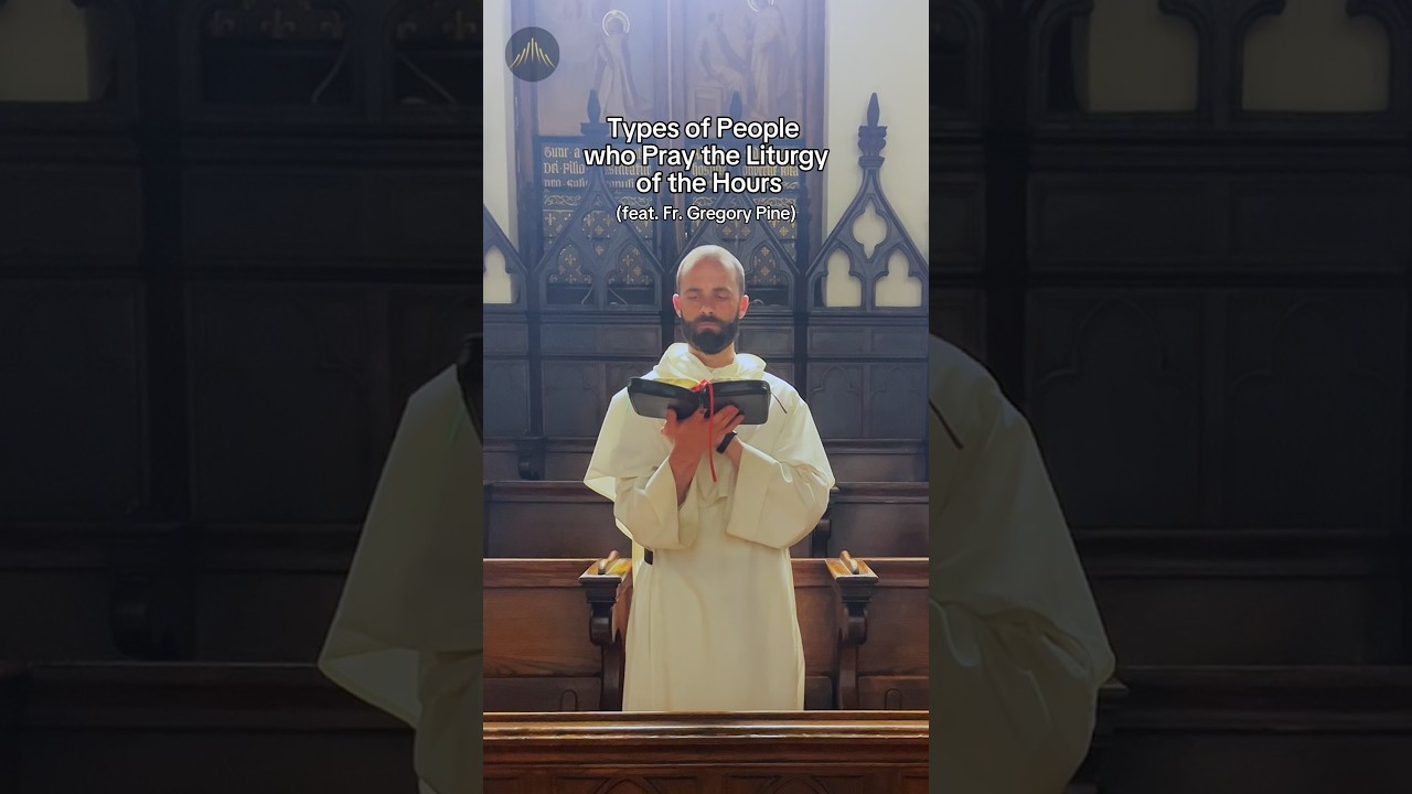 Types of People Who Pray The Liturgy of the Hours (w/ Fr. Gregory Pine) #shorts
