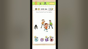 Brain Test Level 394 Walkthrough