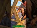 Traditional Roof Framing Technique! Smart Wooden Roof Installation Process.
