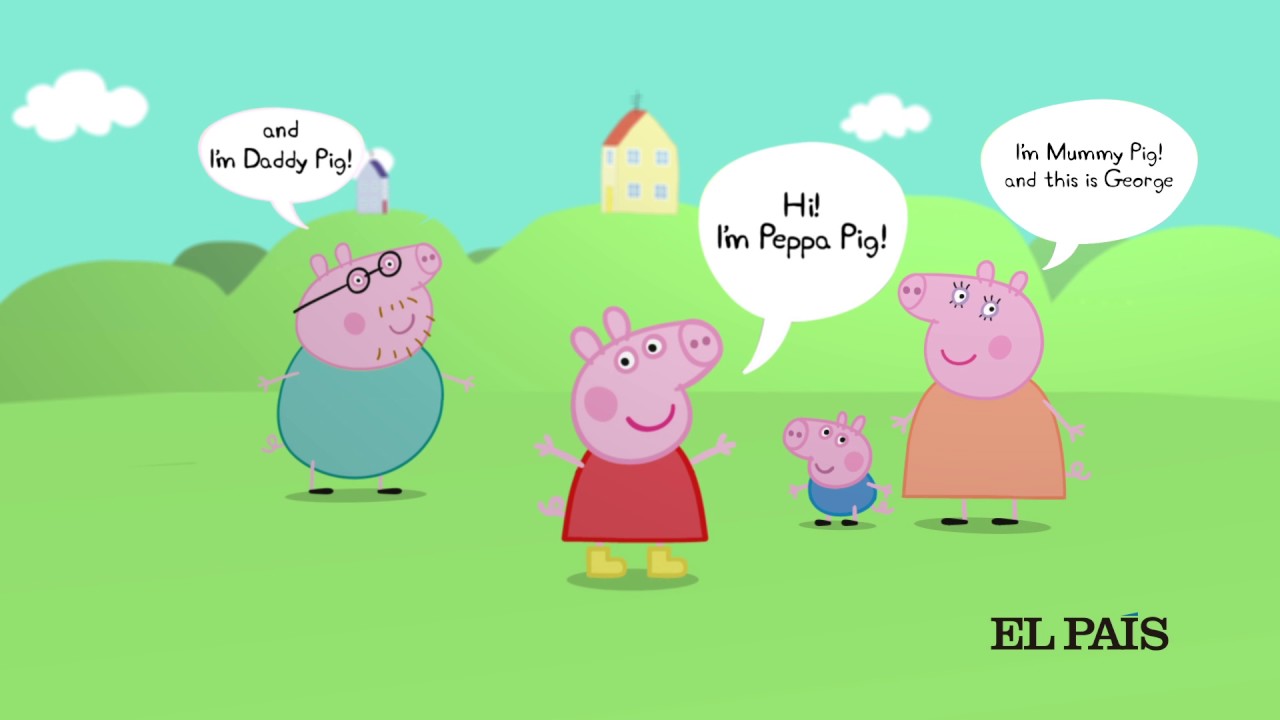 Peppa Pig En Ingles Rain Will