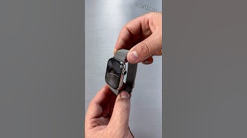 Apple Watch Series 10 Natural Titanium with Milanese Loop #shorts #trending #apple #video #short