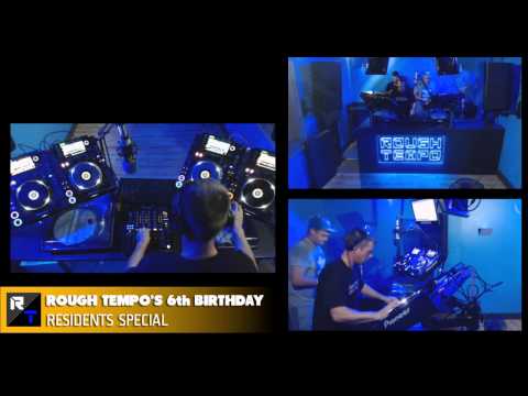 6TH BIRTHDAY RESIDENTS SPECIAL (Pt1) SIKKEST MINDZ & UZI - Rough Tempo LIVE - Sep 2014