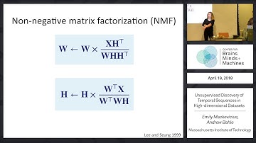 Unsupervised discovery of temporal sequences in high-dimensional datasets